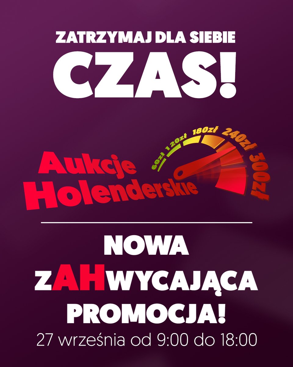 Aukcje holenderskie w rebel.pl po raz pierwszy! Środa od 9:00 ceny spadają co minutę. Ty decydujesz, kiedy kupujesz... O ile zdążysz! :D