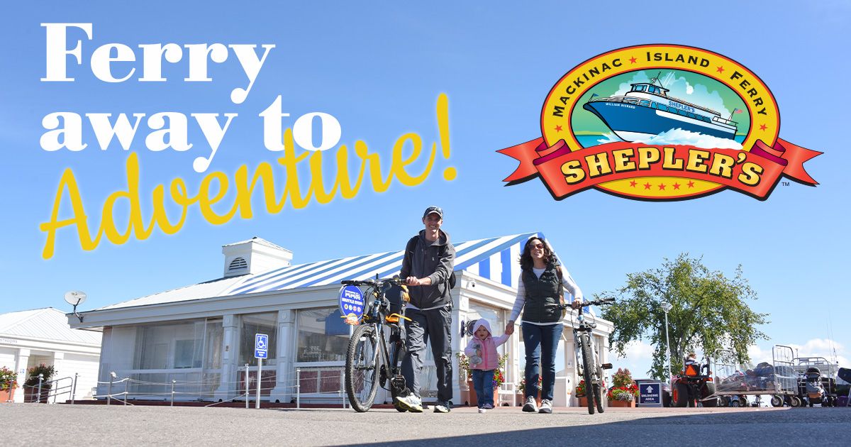 sheplersferry's tweet image. Looking for a fun family trip? A trip to Mackinac Island during the fall is the perfect escape. The cooler fall weather makes it the ideal time to bike around the island. Bring your own bike aboard and experience the magic of Mackinac Island in the fall!

#RideSheplers #exploremi