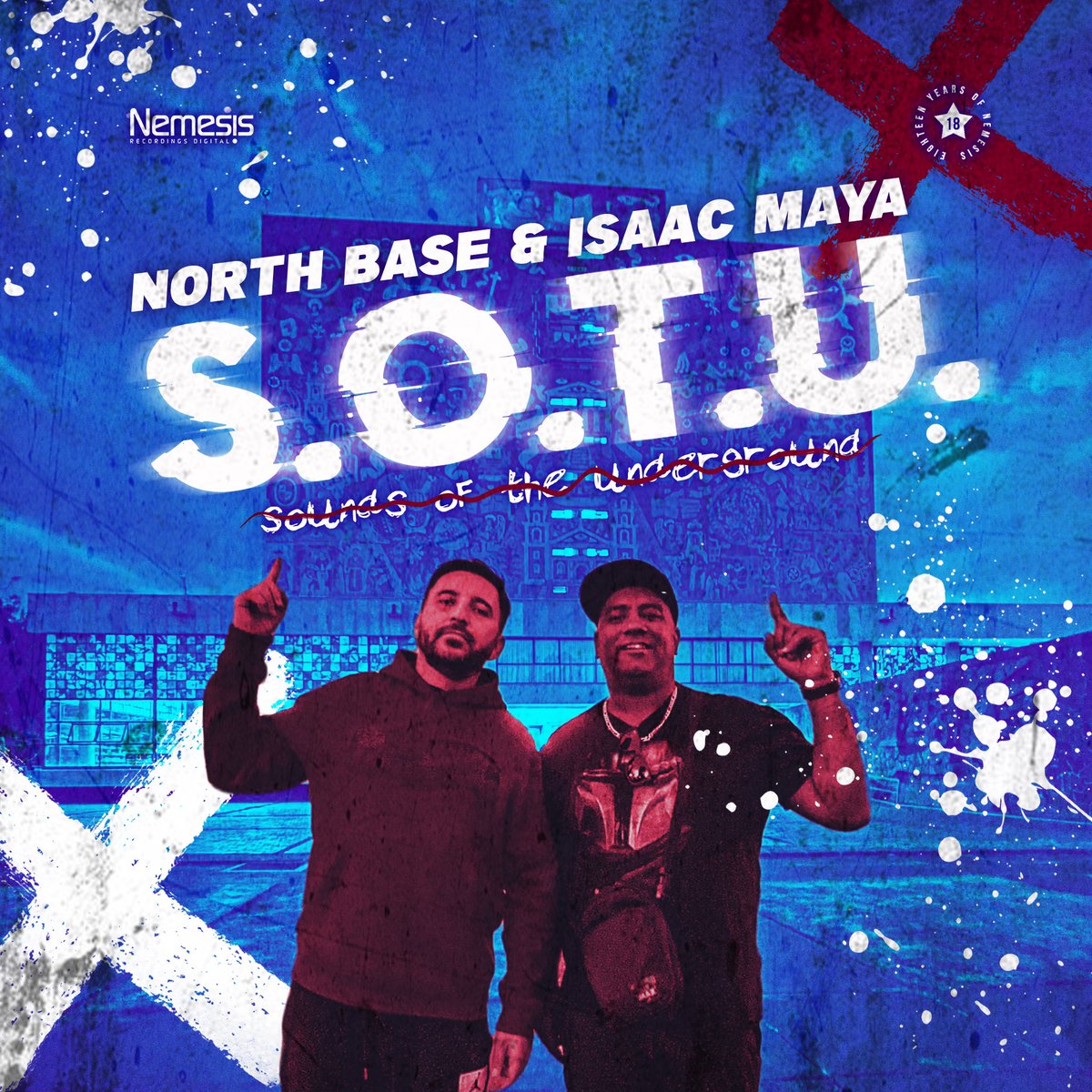 NemesisRecs's tweet photo. @NORTHBASEUK & @isaacmayadnb 🇬🇧🇲🇽 (S.O.T.U) ‘Sounds Of The Underground’ is dropping this Friday, who’s excited?
Link in comments + bio 🔗
#dnb #drumansbass #fyp #northbaseuk #isaacmaya https://t.co/wJxCUlmSK3