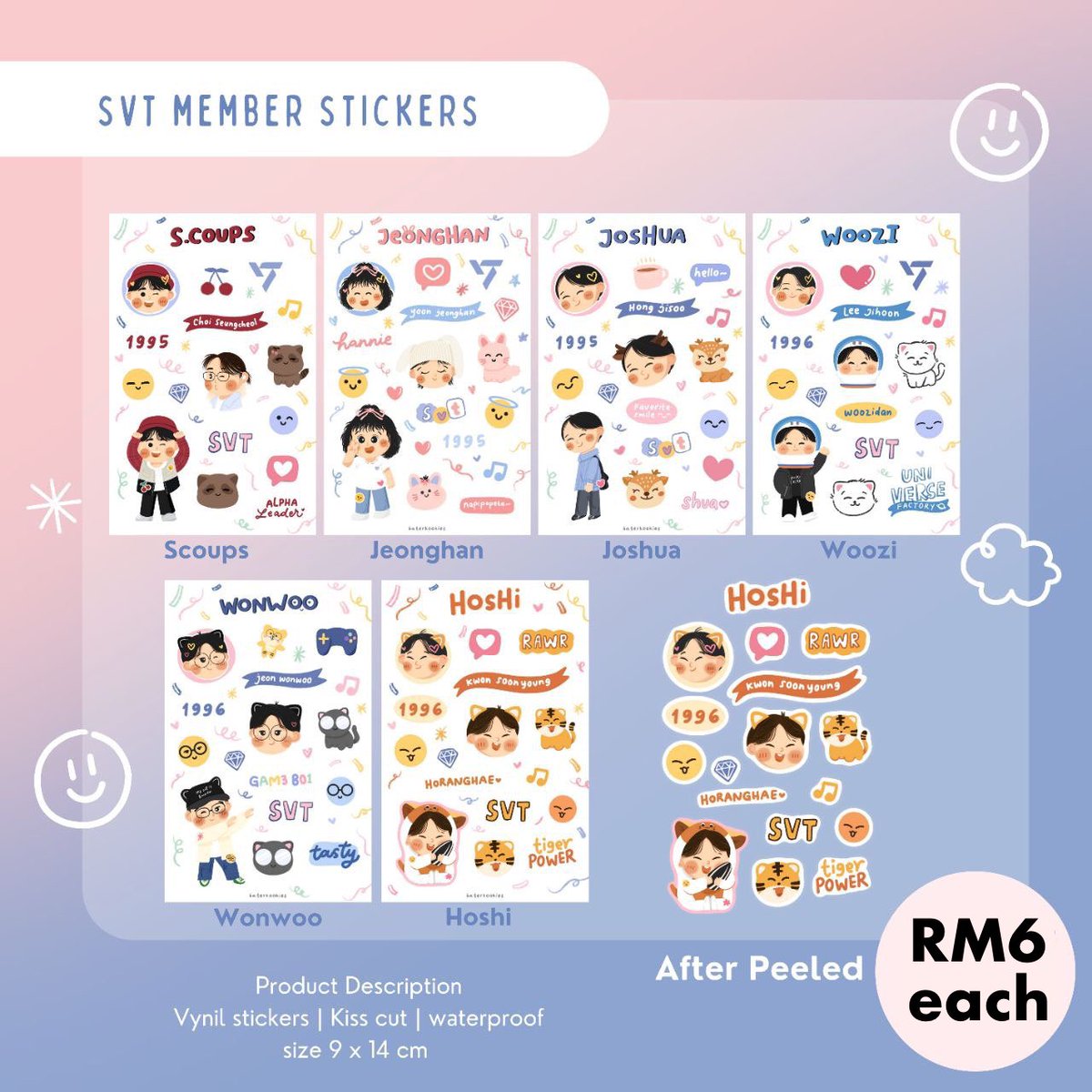 ꒰🇲🇾 GO꒱ - SVT Keychain by baterkookies 💰 1st payment: • SVT Keychain - RM10 / each • SVT Sticker - RM6 / each • Fml Sticker - RM7 / each 🗓️ Close : 30th Sept, 5pm dm to order 😊 #pasarseventeen #pasarSVT #pasarseventeenmy #pasarsvtmy @PasarSeventeen