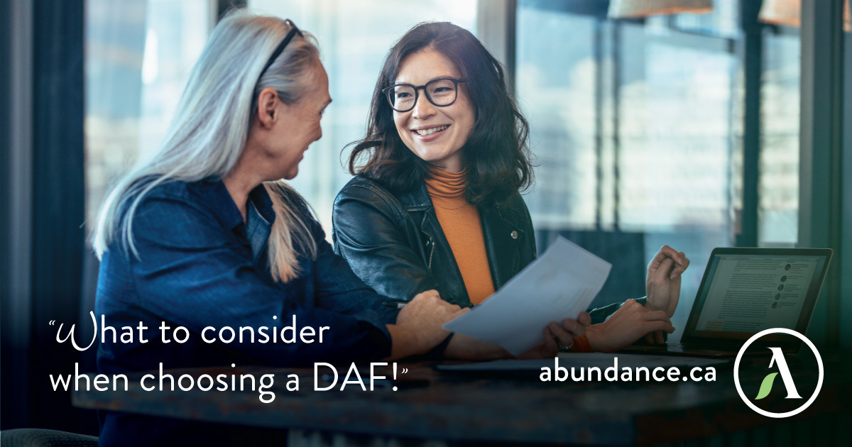 Abundance Canada (@abundancecan) on Twitter photo Unlock the power of strategic charitable giving with a Donor Advised Fund (DAF). Discover what to consider when exploring various types of DAFs. 
bit.ly/48zZikG
#philanthropy
#givingback Unlock the power of strategic charitable giving with a Donor Advised Fund (DAF). Discover what to consider when exploring various types of DAFs. 
bit.ly/48zZikG
#philanthropy
#givingback