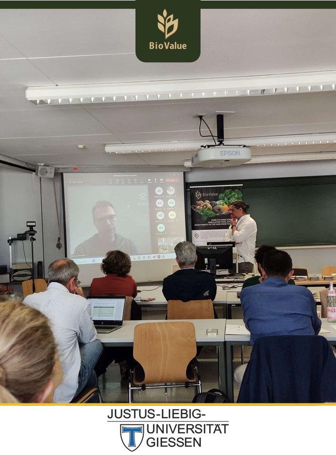 BiovalueProject's tweet photo. 🌾 Celebrating 2 Years of Impact! 🎉
Our team is in Giessen, #Germany for a 2-day meeting to discuss how #crop #diversity can transform our agri-food system and combat #climatechange. Stay tuned for exciting updates! 🌍
More at: https://t.co/0c9fZGFnsu
#BioValue  #Sustainability https://t.co/zfzaYIvrpi