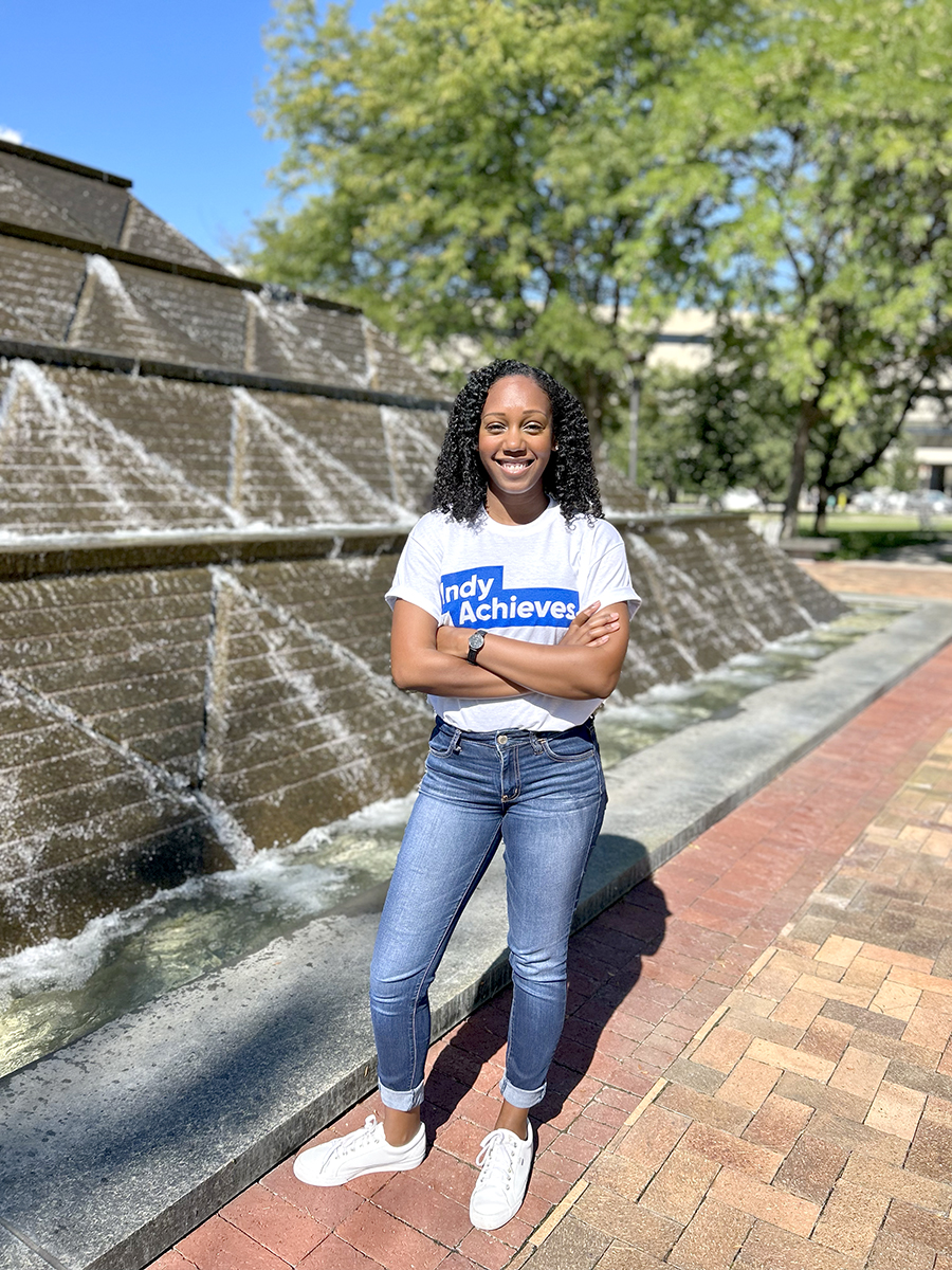 Meet Alexis! She is an @IUPUI Student Success Manager who has a background in international studies. She's looking forward to continuing to witness her students' growth this year. You can find her on the second floor of Taylor Hall, office 2141.
