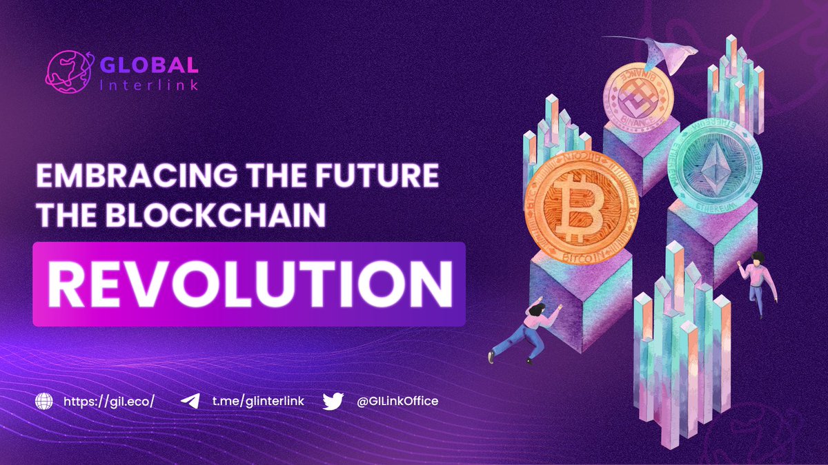 GILinkOffice's tweet photo. π Embracing the Future: Global Interlink and the Blockchain Revolution! π
π The world is changing, and #blockchain is at the forefront of this revolution. #GlobalInterlink is on a mission to drive innovation and integration in the blockchain space.
π‘ What sets us apart:
β
Bridging different blockchains.
β
Providing efficient transaction solutions.
β
Empowering #decentralized finance.
β
Shaping the future of web 3.0.
π€ Join us on this exciting journey towards a decentralized and connected world. The future is bright! π
#BNBChain #Gilecosystem #BNBChain #Airdrop #Coinbase #LINK #smartlayer