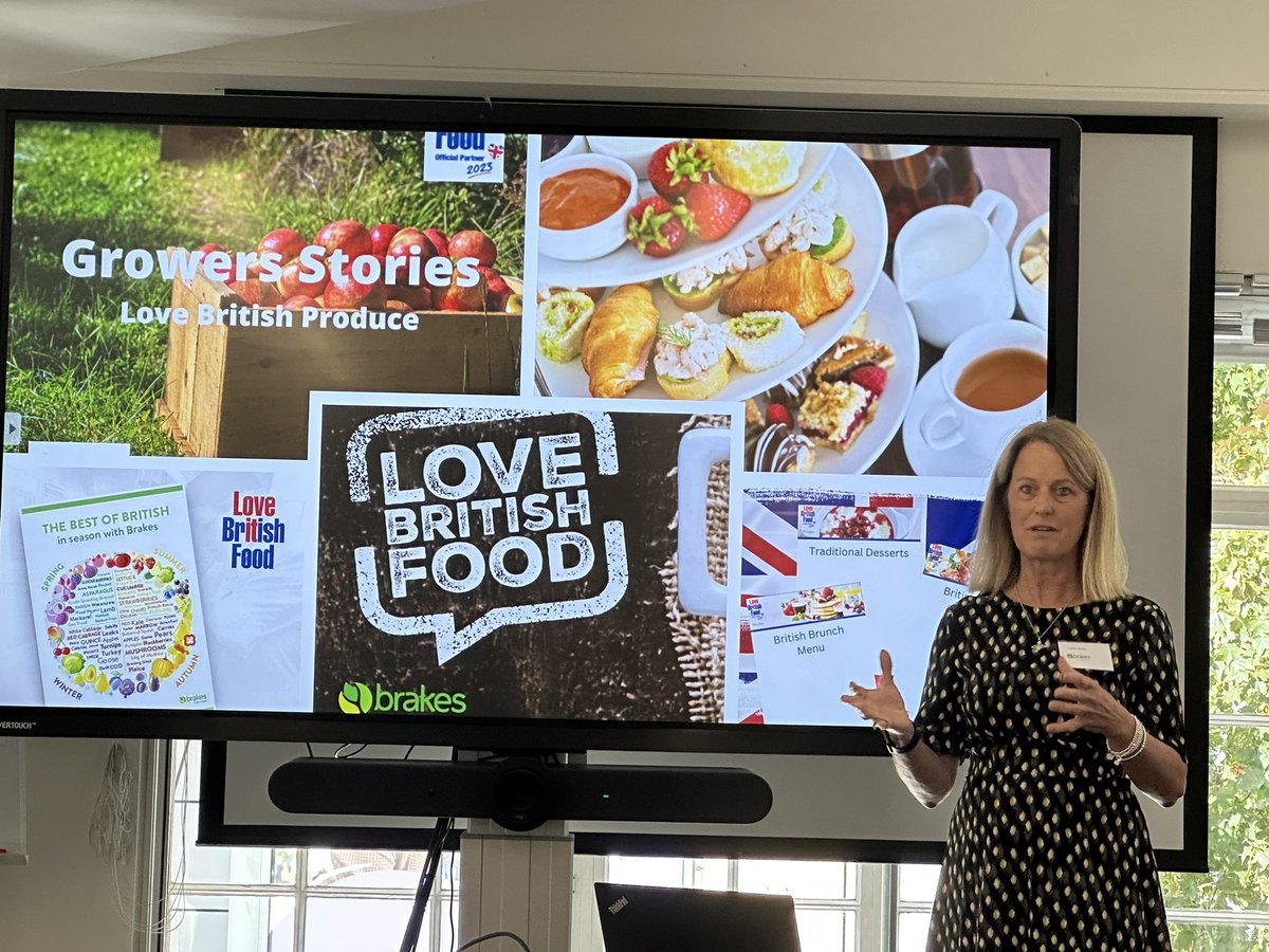 Thank you @CathyAmos1 for such a brilliant event @Brakes_Food for @LoveBritishFood #britishfoodfortnight @PSCMagazine #publicfood
