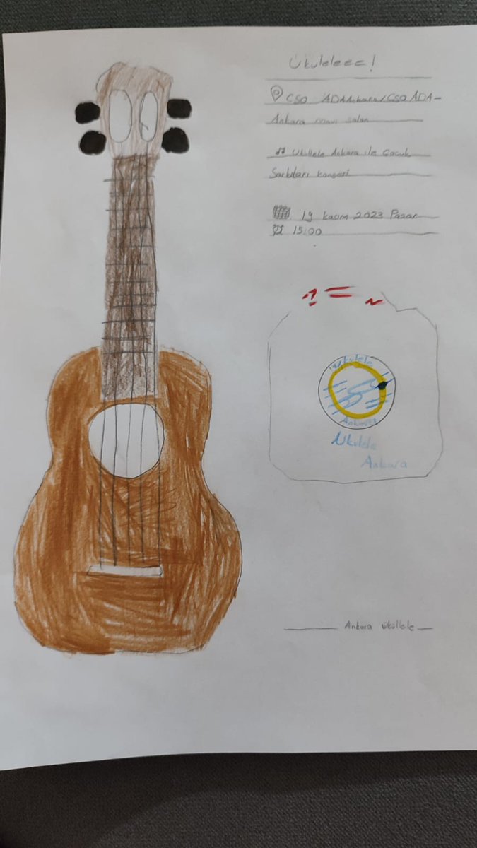 ukuleleankara's tweet photo. 19 Kasım 2023 Pazar 15.00 CSO Ada Çocuk Şarkıları Konserimize Bekliyoruz.

https://t.co/rbkwJ3hTxg https://t.co/J4EM1oymXO