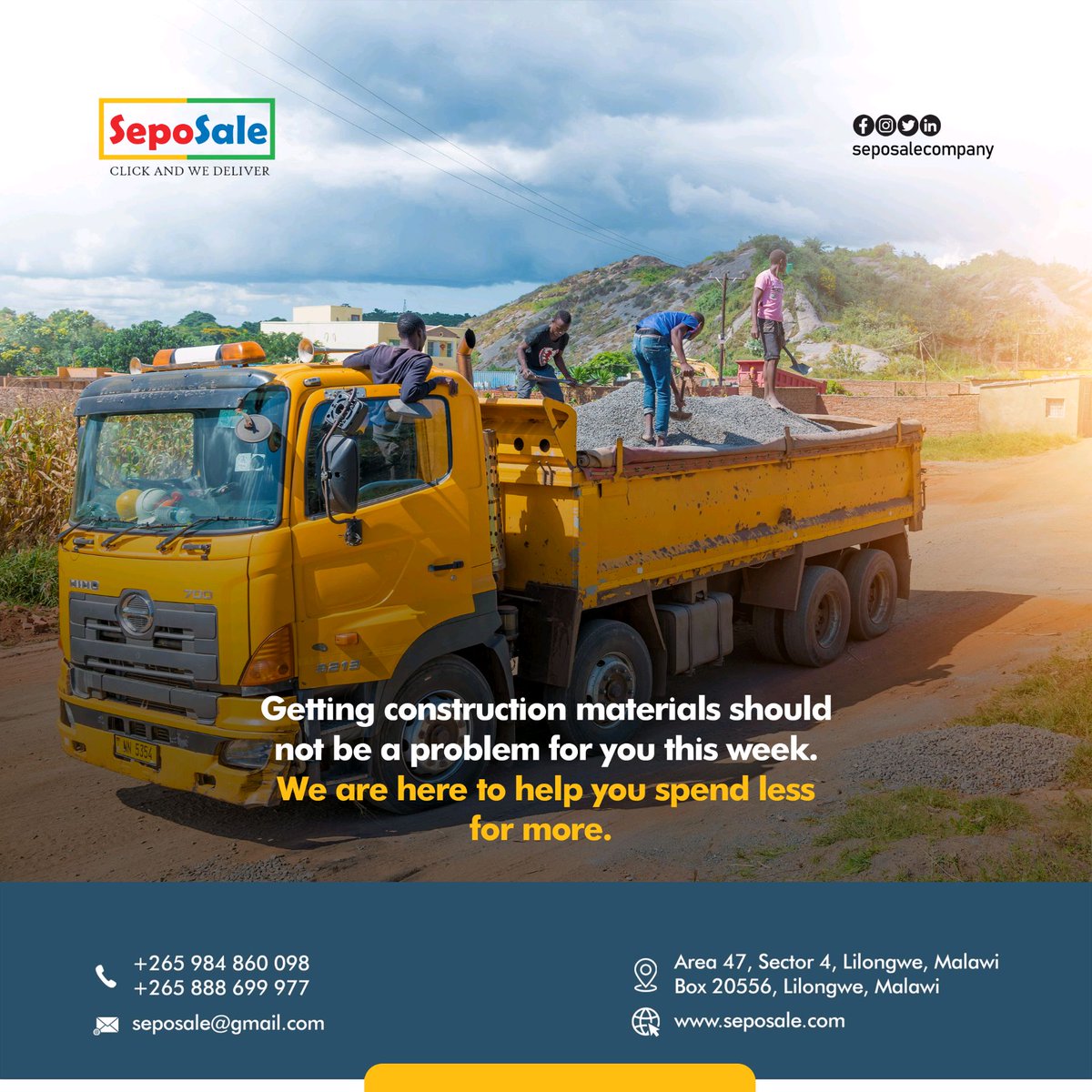 seposalecompany's tweet photo. Get in touch with us today!
#buildBetter
#seposale https://t.co/KiShRUjr7c