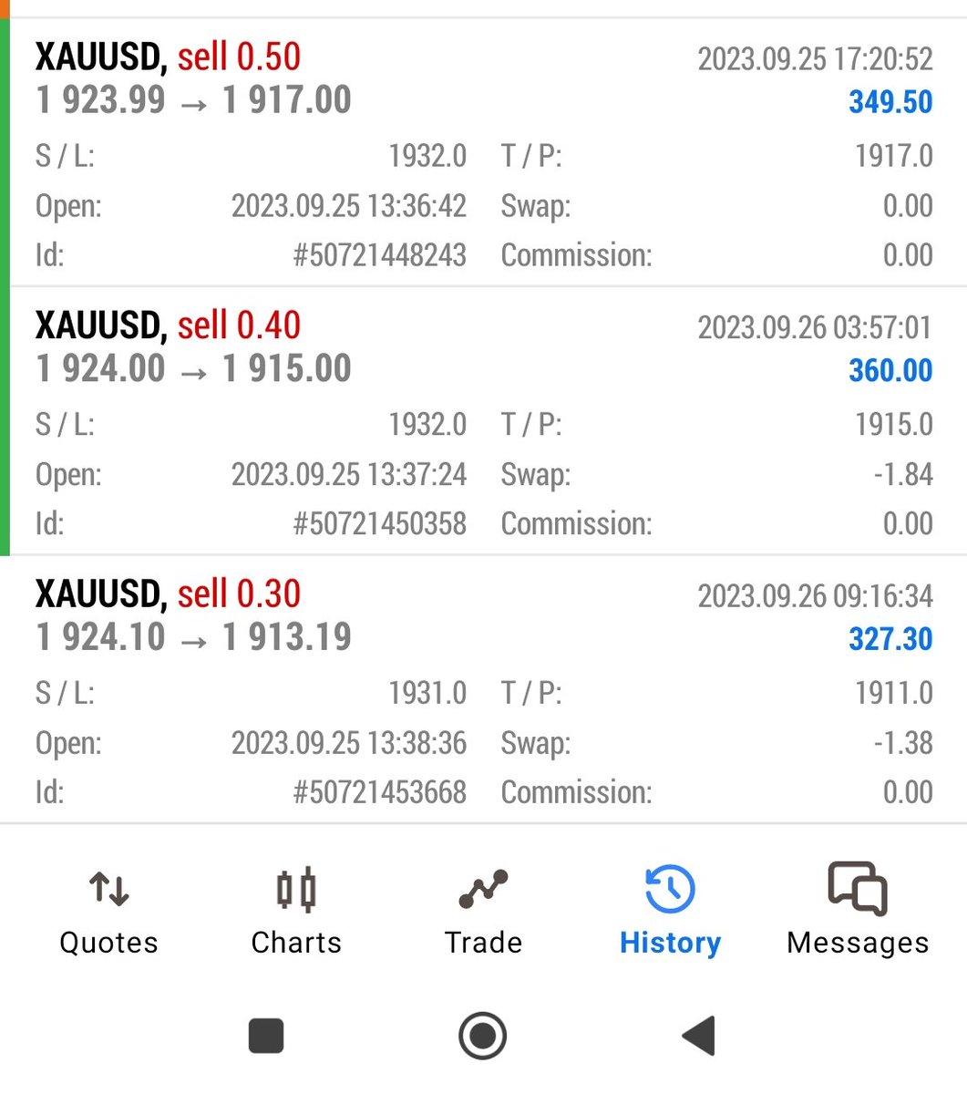 Trade_WithSara's tweet photo. https://t.co/BqPtzCGhAd
.
โจProfit margin booked by our clients on daily basis as per the market opportunities.
Best Trading Strategies, Accurate Signals, from Certified Market Experts.
#forextrading #xauusd #premiumsignals #forextraders #forexeurope #forexusa #forexmiddleeast https://t.co/WDVjtT34Lo