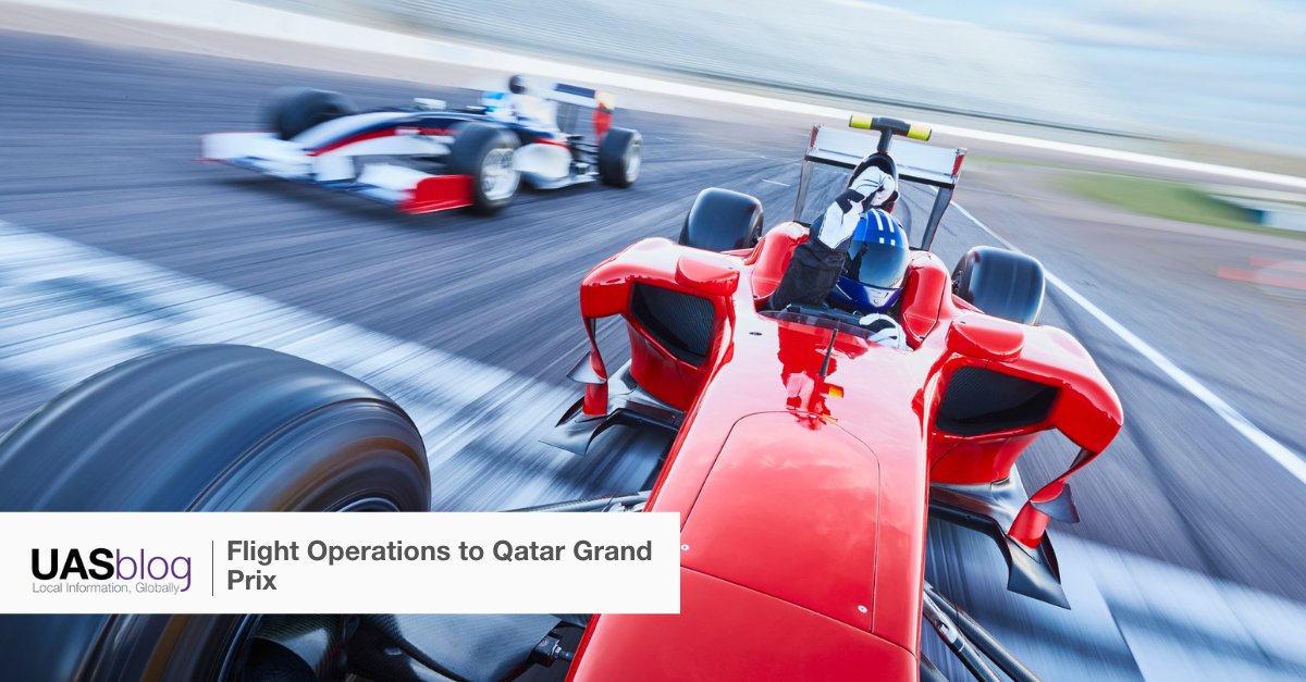 UAS_aero's tweet photo. #UASblog
Qatar will host the @F1 on Saturday, October 8 at the Lusail International Circuit. Over 50,000 F1 fans are expected to travel to Qatar to watch the race, many of which will be flying private to Doha International and Hamad Airports.
Here is what operators need to know about flight operations to the Qatar Grand Prix: https://t.co/TsttWBDE00
#QatarGrandPrix #Qatar #F1 #Doha #tripsupport