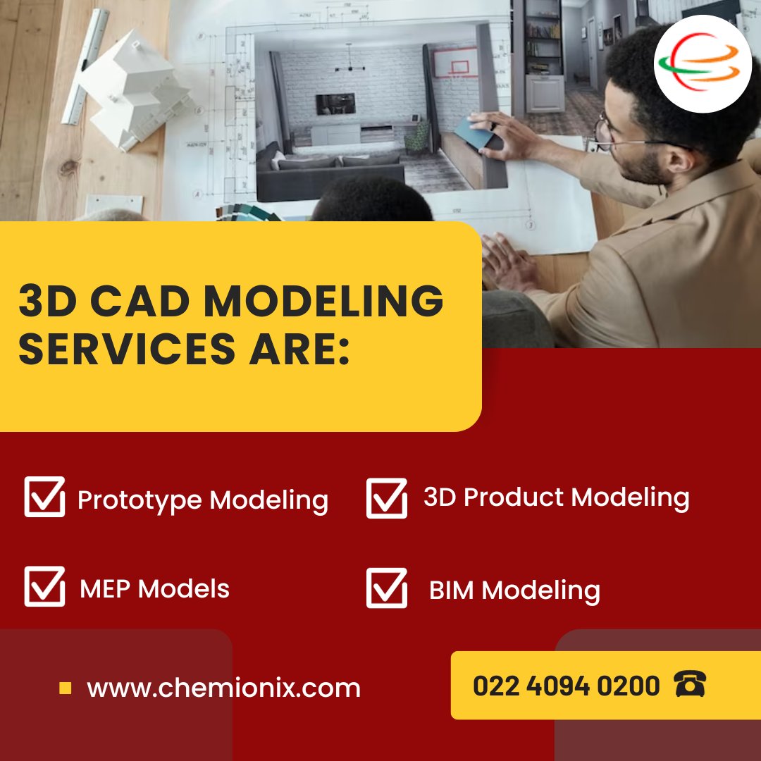 chemionix's tweet image. Unlock your design dreams with our top-notch 3D CAD modeling services. Turning ideas into reality, one pixel at a time! Visit: chemionix.com/3d_cad_design.…
.
.
#3DCAD #CADServices #Architecture #Chemionix #EngineeringDesign #InnovativeDesignServices #Architecturaldesign #Architecture
