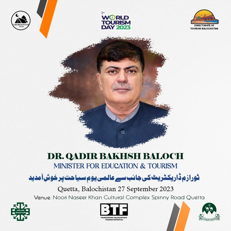 Celebrating World Tourism day and exploring opportunities for promoting Balochistan tourism potential