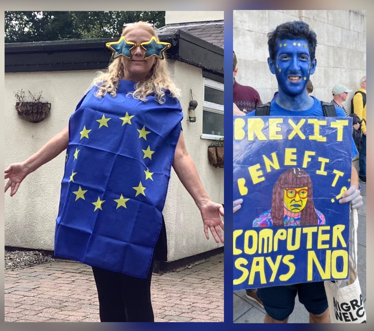 ACrowdedPlanet's tweet photo. #MarchForRejoin #MarchToRejoinEU #RejoinEUMarch #RejoinMarch #BrexitMarch #EuropeanUnion #FBPE
#FBPPR #FBPA
They should have made their case—in front of the United Kingdom Parliament—for Rejoining the EU.
Using:
a costume party
&
interpretive dancing
Oh no, wait... https://t.co/6Wm49YpdS3