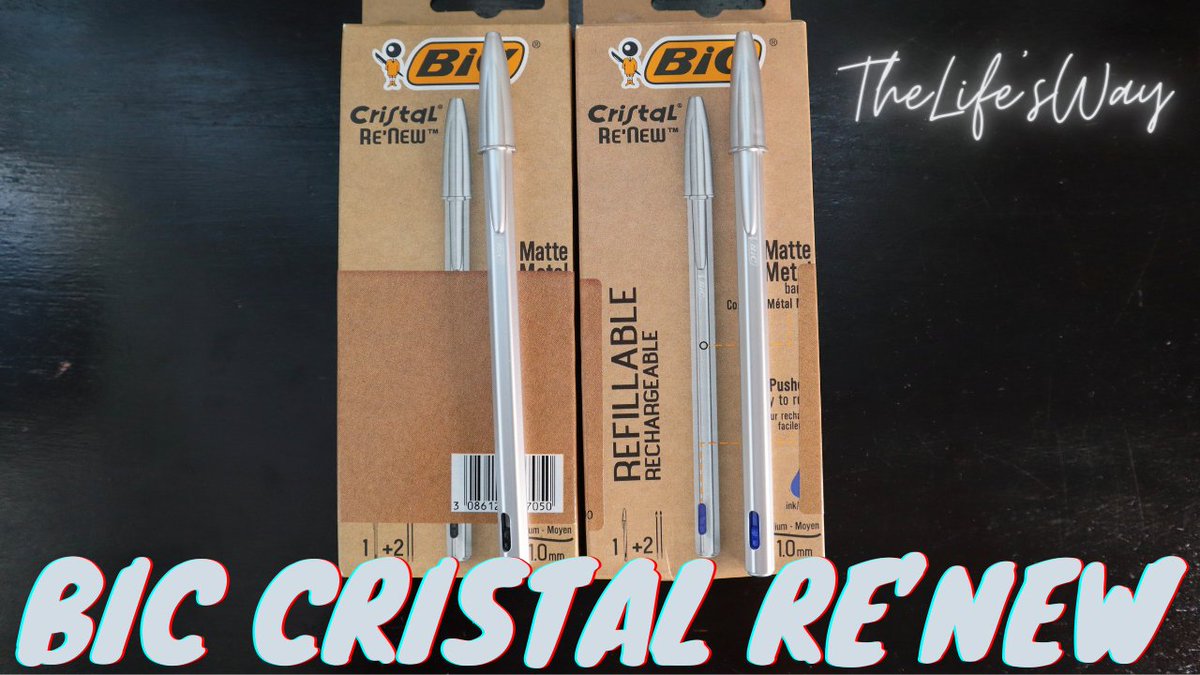 TheLifesWay's tweet image. BIC Cristal Re'New Ball Pen @ApplebeePens #BiC #ApplebeePens #Applebee #SimplyGreatStationery #France #Australia #Amazon #BicCristalRenew #BallPens #TheLifesWay #TechBlogger #Youtuber #Johannesburg #SouthAfrica youtu.be/y-6L4rJePMY?si… via @YouTube
