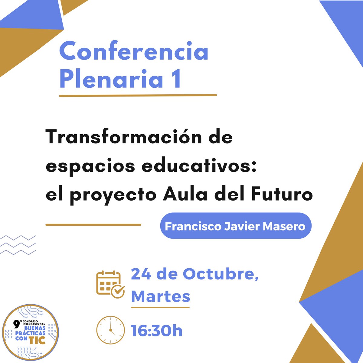 Congreso Internacional Buenas Prácticas con TIC (@congresoticuma) on Twitter photo 💻Conferencia plenaria 1 del #CongresoTicUMA
9º Congreso Internacional de Buenas Prácticas con TIC 🖥️📱
🗓️Del 24 al 26 de octubre de 2023
📍Facultad de CC. De la Educación
#FacultadCCdelaEducación #InnoeducaUMA #buenasprácticas #TIC #innovación #educaciónytecnología #Málaga 💻Conferencia plenaria 1 del #CongresoTicUMA
9º Congreso Internacional de Buenas Prácticas con TIC 🖥️📱
🗓️Del 24 al 26 de octubre de 2023
📍Facultad de CC. De la Educación
#FacultadCCdelaEducación #InnoeducaUMA #buenasprácticas #TIC #innovación #educaciónytecnología #Málaga
