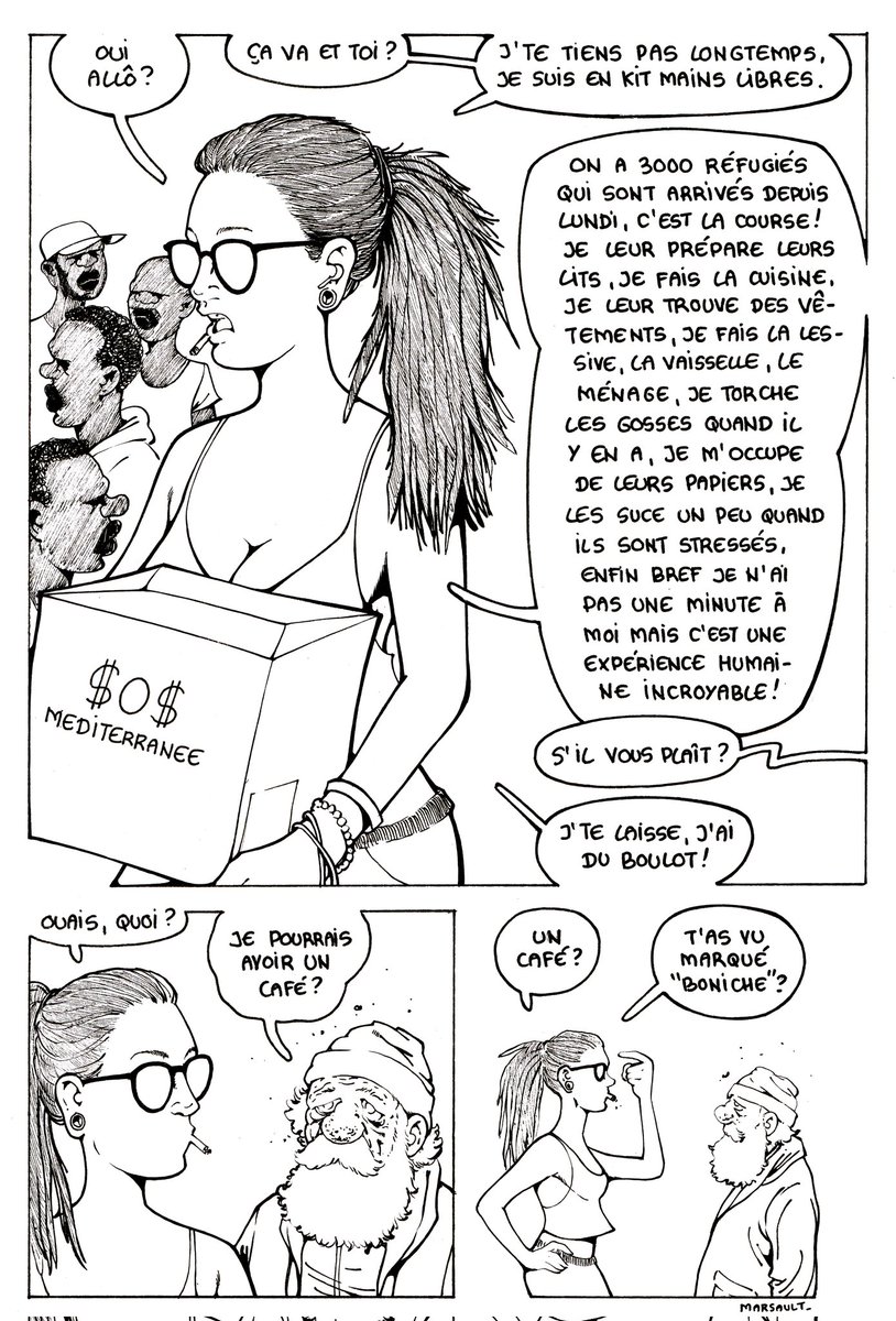 MarsaultBreum's tweet photo. Mon dessin du mois pour Causeur. https://t.co/2tVfd4O8ZH