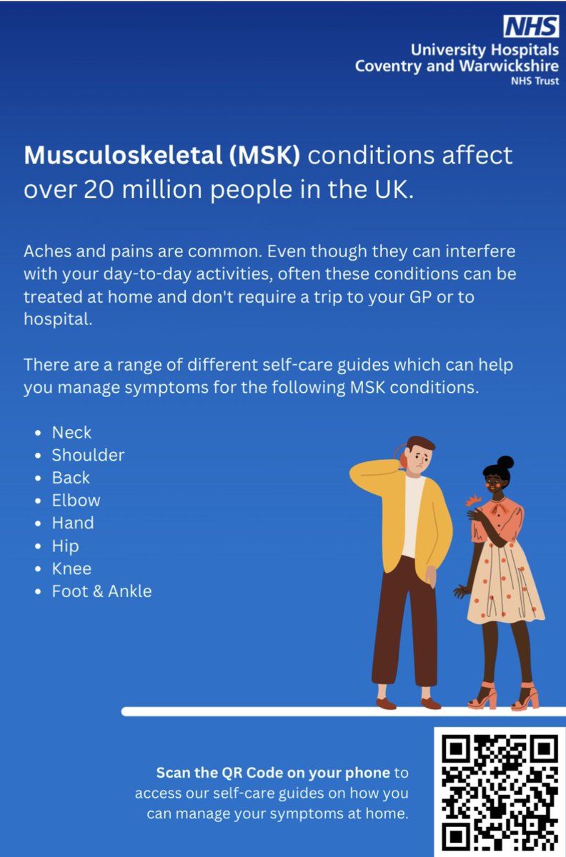 Gurpreet Singh (@gsingh1902) on Twitter photo Honoured to receive an <a href="/nhsuhcw/">UHCW NHS Trust</a> OSCA for our awarding winning MSK Selfcare guides🎉
Designed to help
⬆️Access to MSK info
⬆️Health literacy
⬇️Health inequalities ➡️ culturally appropriate translated info
⬆️Self-management
⬇️?Unnecessary care
▶️ click uhcw.nhs.uk/self-care/ Honoured to receive an <a href="/nhsuhcw/">UHCW NHS Trust</a> OSCA for our awarding winning MSK Selfcare guides🎉
Designed to help
⬆️Access to MSK info
⬆️Health literacy
⬇️Health inequalities ➡️ culturally appropriate translated info
⬆️Self-management
⬇️?Unnecessary care
▶️ click uhcw.nhs.uk/self-care/