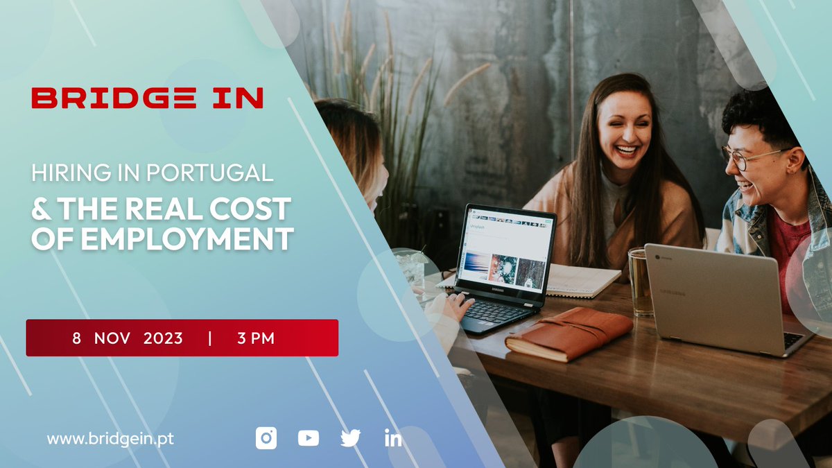 🚨 Meet our new Ask Me Anything series on: 
Hiring in Portugal and The Real Cost of Employment.

Online and live, with 3 expert speakers, ready to answer all your questions.

Save your (free) spot now: hubs.la/Q022Qfp90.
See you on November 8 at 3 PM? 😉

#portugal #hiring