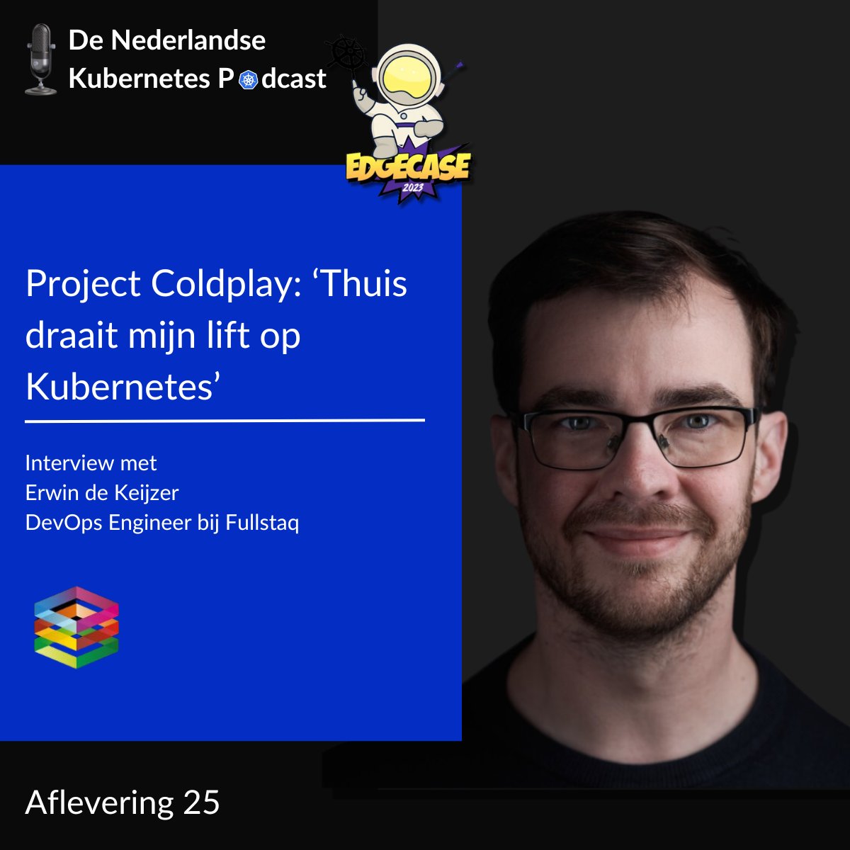 🚀 Ontdek Edgecase 2023! 🎤 Ronald en Jan gingen in gesprek met Erwin de Keijzer van @Fullstaq. Erwin heeft een Kubernetes-oplossing gecreëerd met de naam "Project Coldplay."
Luister direct👇
eu1.hubs.ly/H05wKMT0

#Edgecase2023 #Kubernetes #ProjectColdplay #Innovatie
