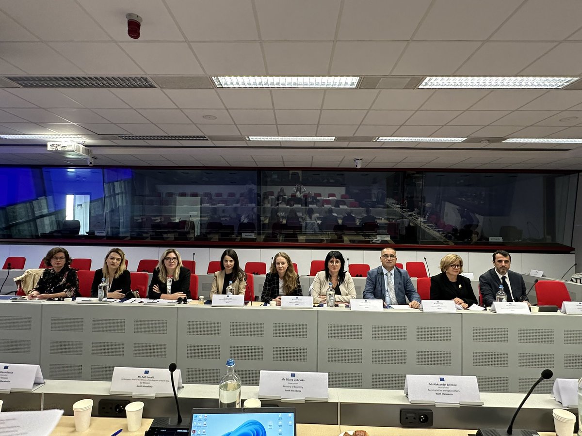 AlMissionEU's tweet image. Currently at @eu_near, discussing screening for #Chapter30 with a specific focus on “External Relations”. 🇦🇱 delegation thanks @EU_Commission for their invaluable expertise &amp;amp; recommendations. These insights will be instrumental in our preparations for upcoming bilateral screening