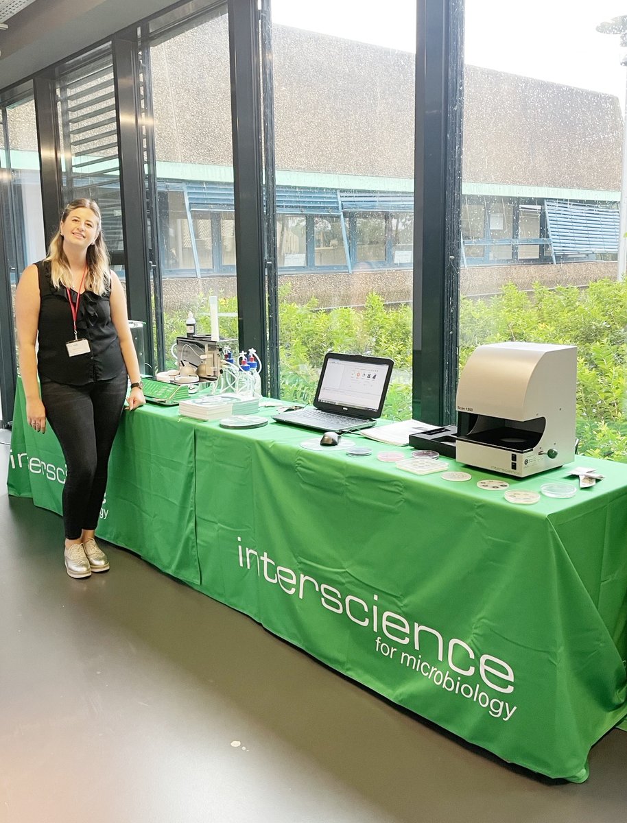 Toujours un plaisir d'échanger autour de la microbiologie à l'INRAE.
Ravis de présenter nos automates qui fiabilisent les analyses microbiologiques.

#INRAE #Interscience #Microbiologie