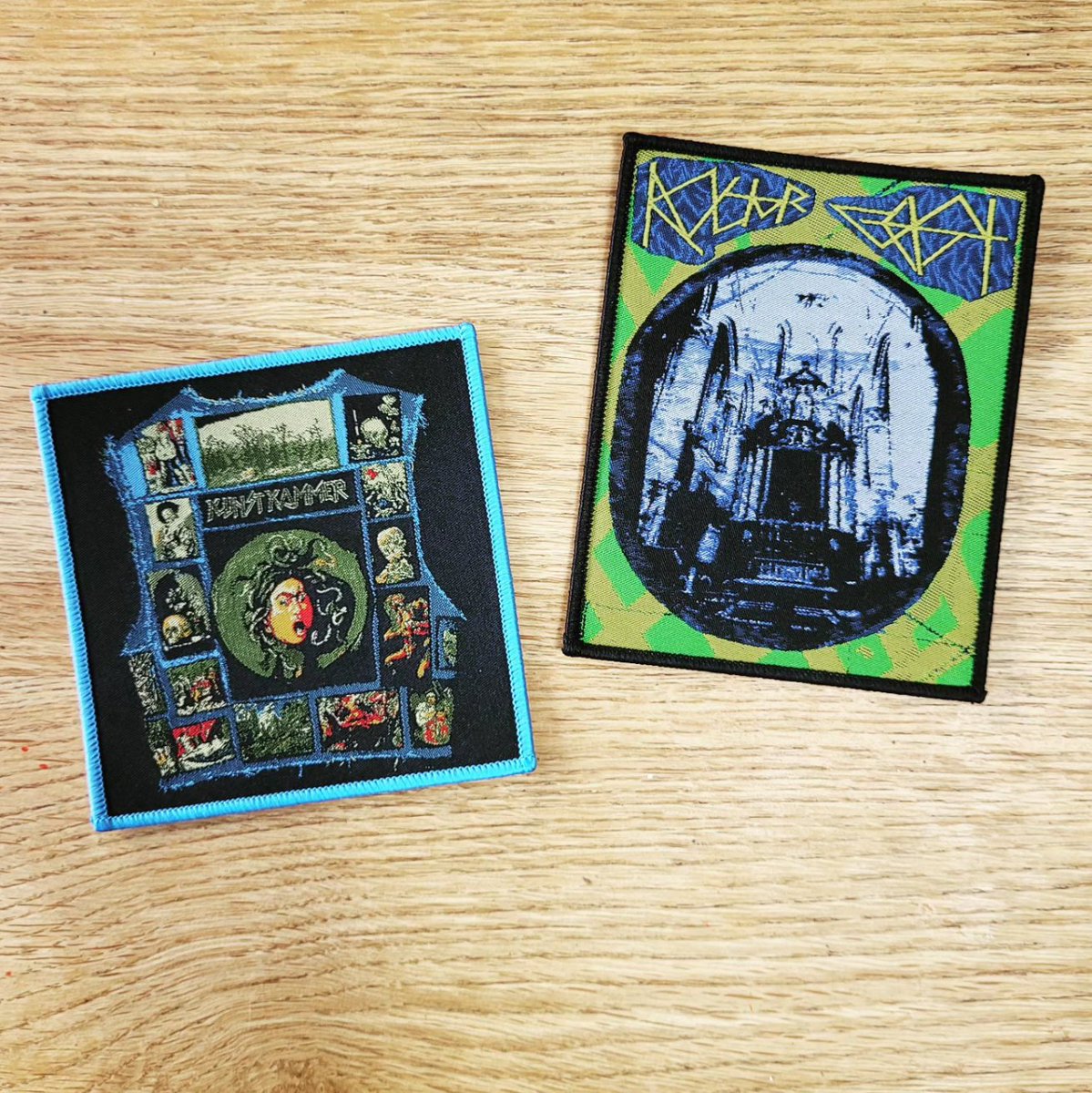 PATCHES ARE HERE!
2 Limited Edition Woven PATCHES
9.5 x 9.5 cm and 11 x 8.5 cm.

Produced to the highest quality by @ironandashofficial 

Each stamped and hand-numbered on the reverse. 

Ltd to 50 in each design. 

£7 each or both for £12

DM to order.