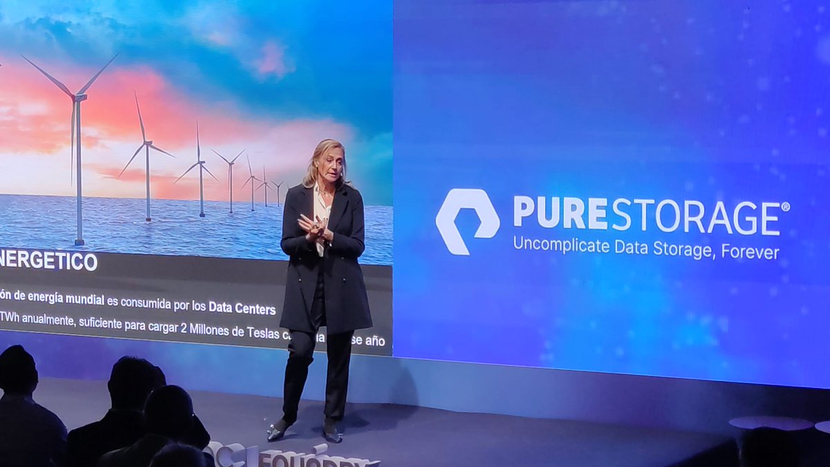 Esther Macías (@esmacis) on Twitter photo "La mayoría de las compañías tienen una deuda técnica que dificulta la innovación", recuerda Adela De Toledo, country manager de @purestoragees en #CIO23IDCFoundry <a href="/IDCSpain/">IDC | Spain</a> <a href="/FoundrySpain/">Foundry España</a> <a href="/ciospain/">CIO España</a> <a href="/ComputerworldES/">ComputerWorld España</a> "La mayoría de las compañías tienen una deuda técnica que dificulta la innovación", recuerda Adela De Toledo, country manager de @purestoragees en #CIO23IDCFoundry <a href="/IDCSpain/">IDC | Spain</a> <a href="/FoundrySpain/">Foundry España</a> <a href="/ciospain/">CIO España</a> <a href="/ComputerworldES/">ComputerWorld España</a>