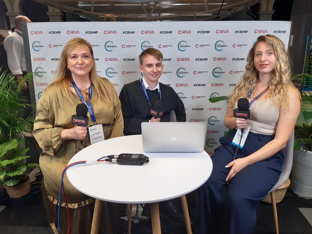 #CRMP news team in action at today's @crmarketplace <a href="/RevoLatest/">Revo</a> event in London's <a href="/oldbillingsgate/">oldbillingsgate</a>