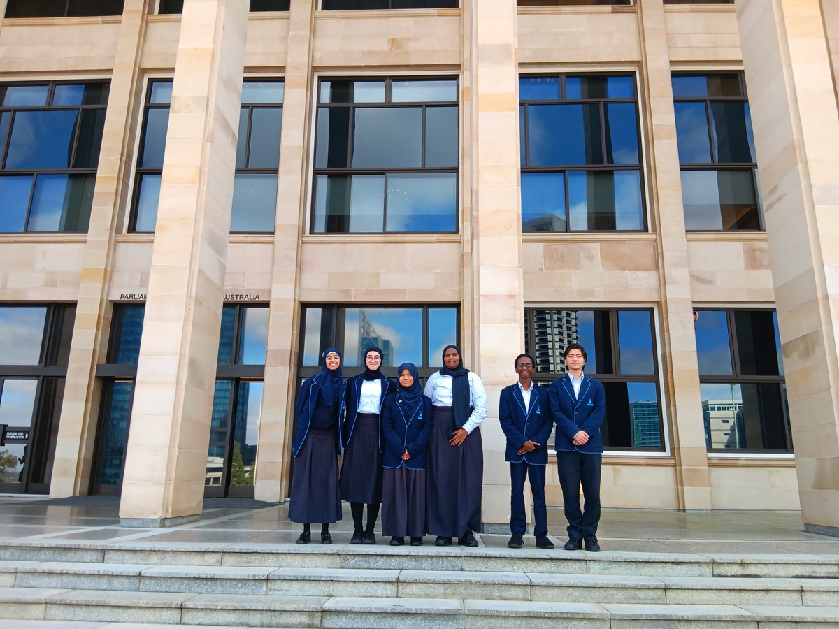 To wrap up term 3, a number of a Senior Secondary students had the opportunity to have lunch with <a href="/BillJohnstonMLA/">Bill Johnston</a> at the The Parliament of Western Australia.

Thank you to Hon. Bill Johnston for extending this invitation to our students.
