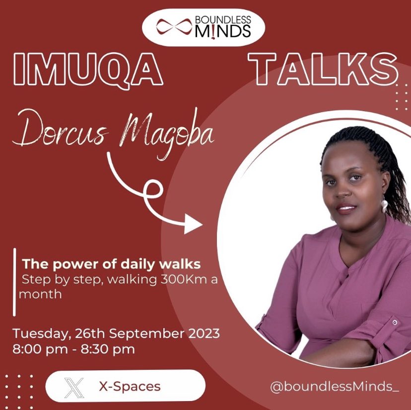 BoundlessMinds_'s tweet photo. Happening tonight , 2000Hrs ⏰
Join us :
https://t.co/m2oOMiW7Vw
#ImuqaTalks https://t.co/tKO5c6T0zN