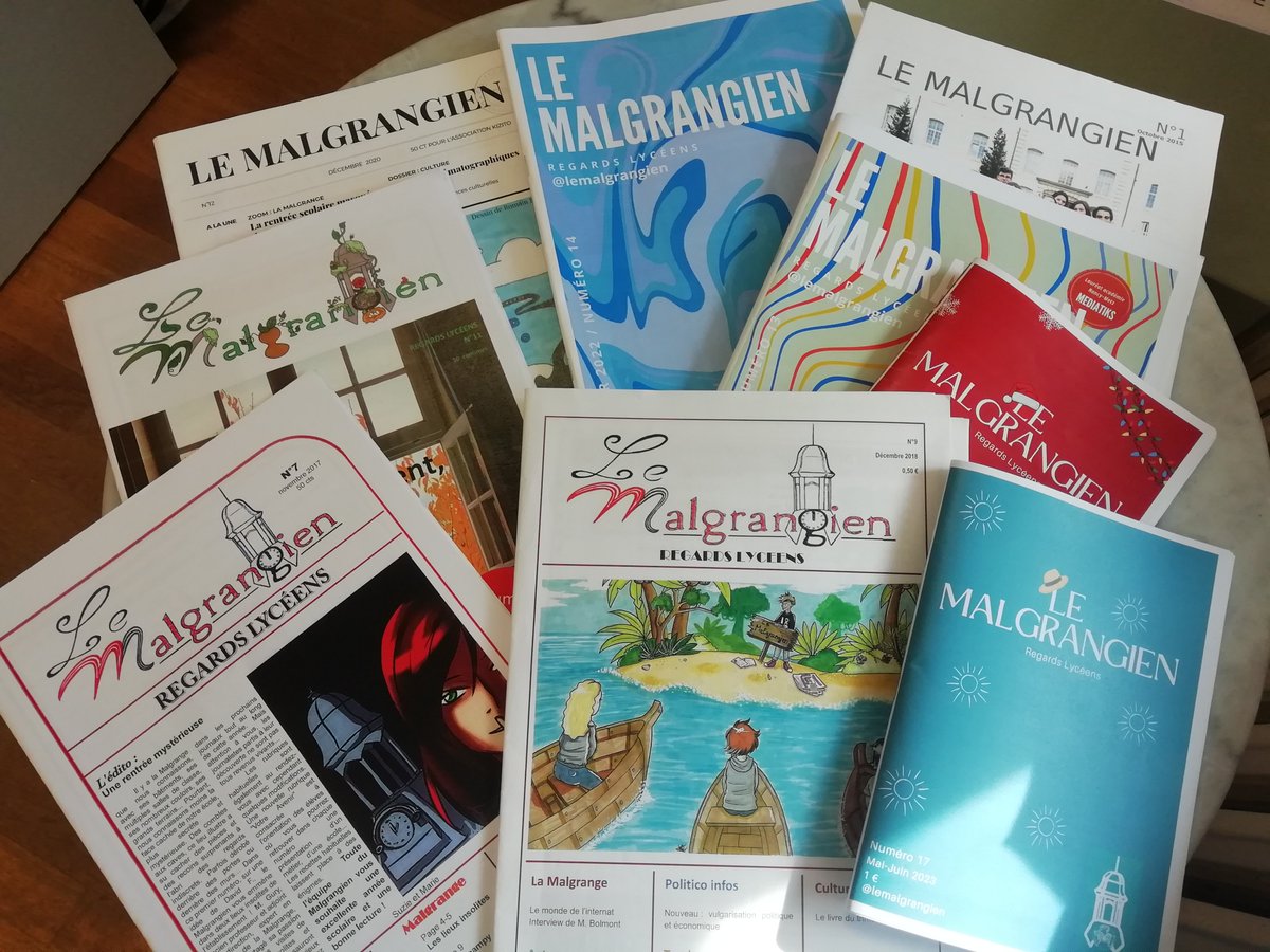 lamalgrange's tweet photo. 📰🗞️Bel échange vendredi entre @CaroleOudot , journaliste de l'Est Républicain et la nouvelle rédaction du journal des lycéens du Malgrangien. Ligne éditoriale, nouveaux formats journalistiques, idées de sujets étaient au cœur de la rencontre. https://t.co/PwoIjyskc3