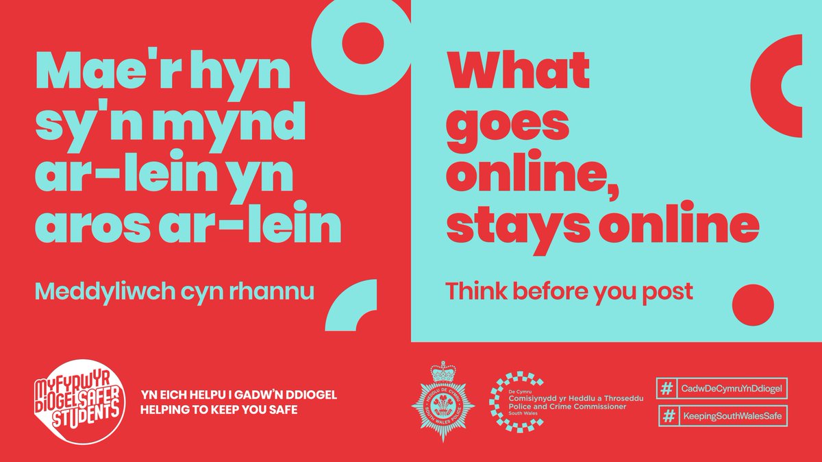 swpolice's tweet image. 🤳 Explicit pictures.
⌨️ Offensive remarks. 
💬 Hate speech. 

What you post online can have a lasting impact on your future. Even posts which don’t constitute a criminal offence could affect your education or job prospects.

Think before posting.

#Freshers2023 #SaferStudents
