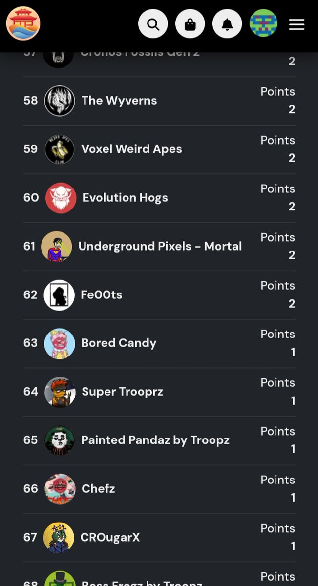 Come join join <a href="/UndergroundPx/">Underground Pixels</a> 
And get points on <a href="/EbisusBay/">Ebisu's Bay | GameFi - NFT Market - DEX</a> we have an alliance with Evolution Hogs and The Wyverns!