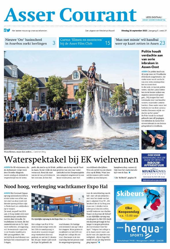 Asser Courant.nl tweet media