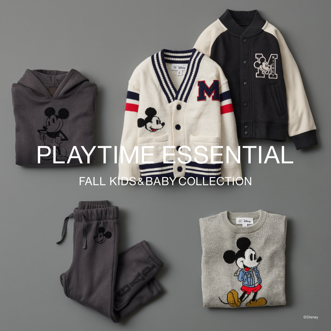 GapKids_JP's tweet photo. 子どもから大人まで大人気のキャラクターアイテム。大人顔負けのデザインで豊富なラインナップが登場      #ModernEssential

https://t.co/oxou7JfEvm https://t.co/n7gDdSuHtE