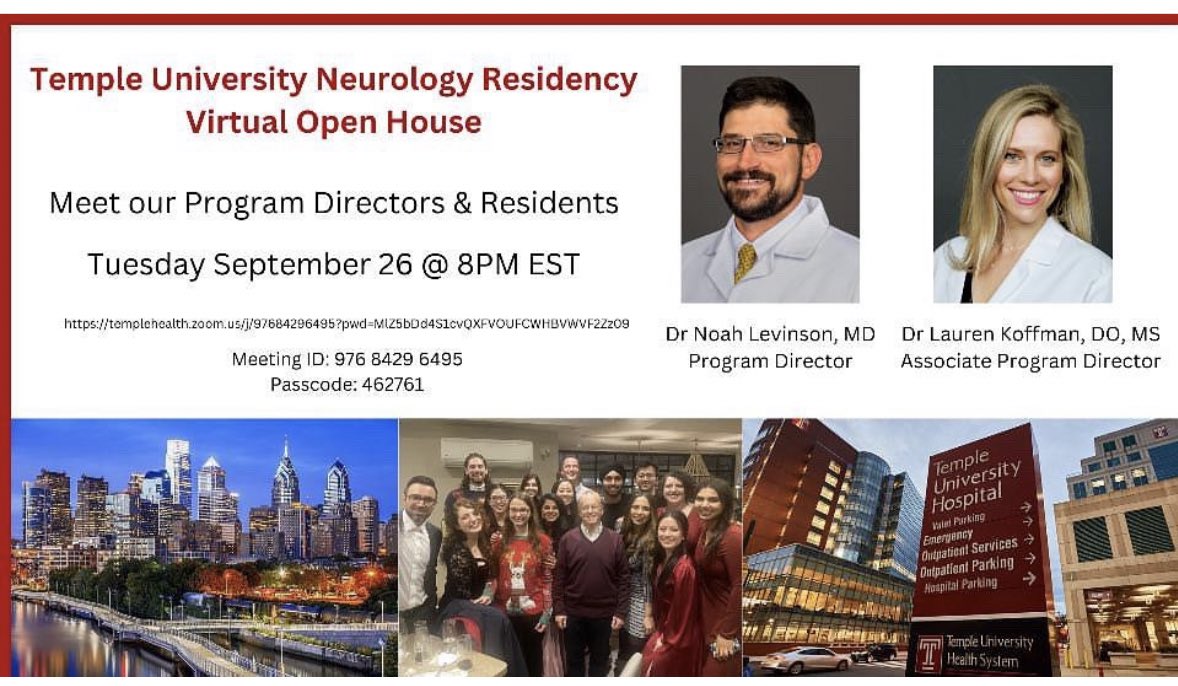 So excited for this virtual open house at my institute. Applicants come through!
