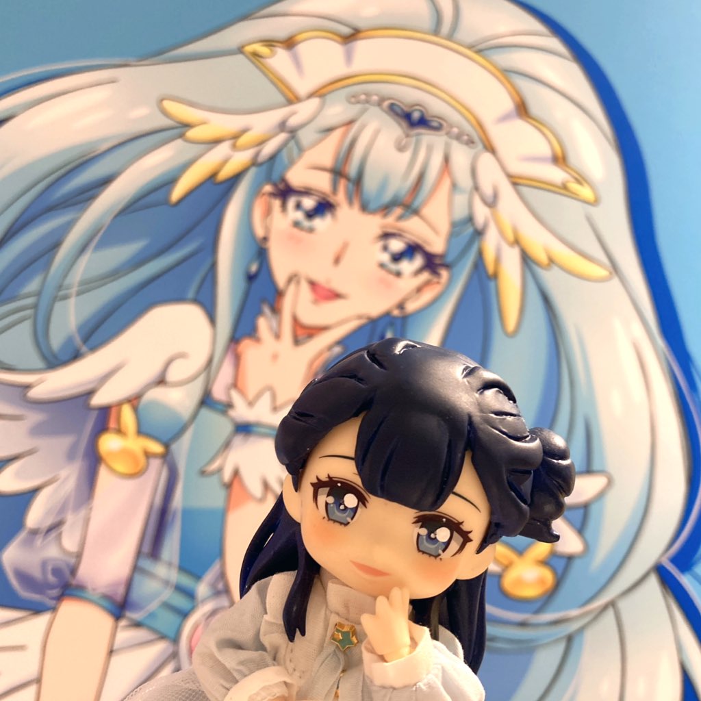 キュアアンジュ　キャンバスアート 新品未開封 HUGっと！プリキュア】アクリルアートボード『クリスタルキャンバス