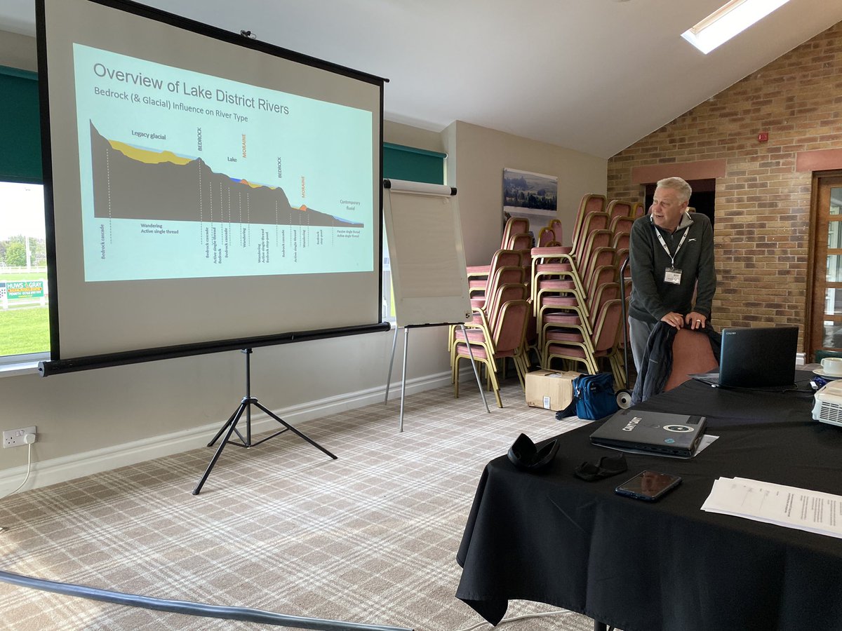 freshwaterbio's tweet photo. And we’re off...1st day of the ‘Restoration in Practice’ field course delivered in partnership with @Dynamic_Rivers @JBAConsulting #RiverRestoration #NaturalProcesses https://t.co/ECnL4anuuZ