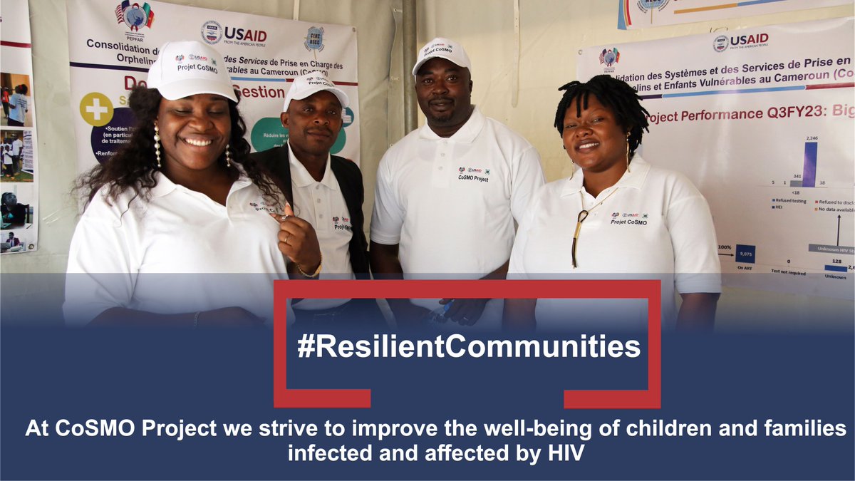 What we do at @ProjetCoSMO!
#Resilience 
#EndHIV
#ReachAllChildren