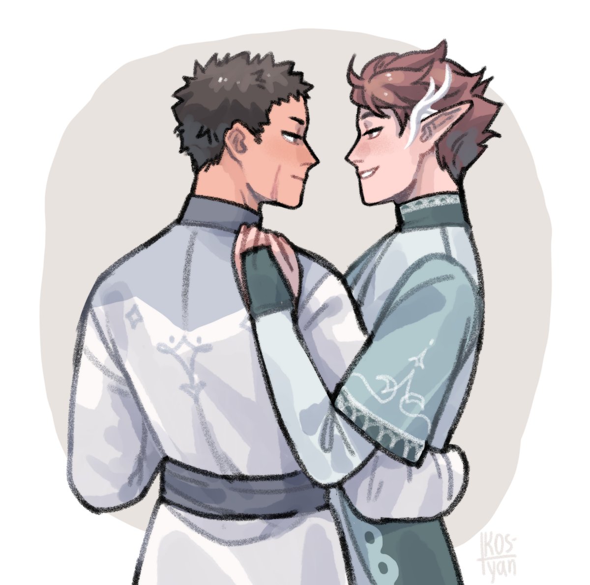 "Why do you look like you want to eat me, Iwa-chan?"

#Haikyuu #IwaOi