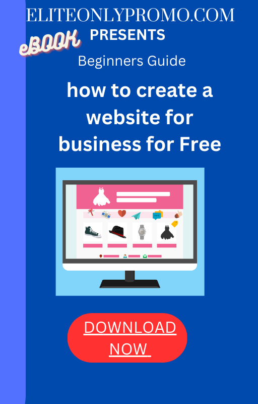 EliteOnlyPromo's tweet image. ELITEONLYPROMO.COM how to create a website for business for