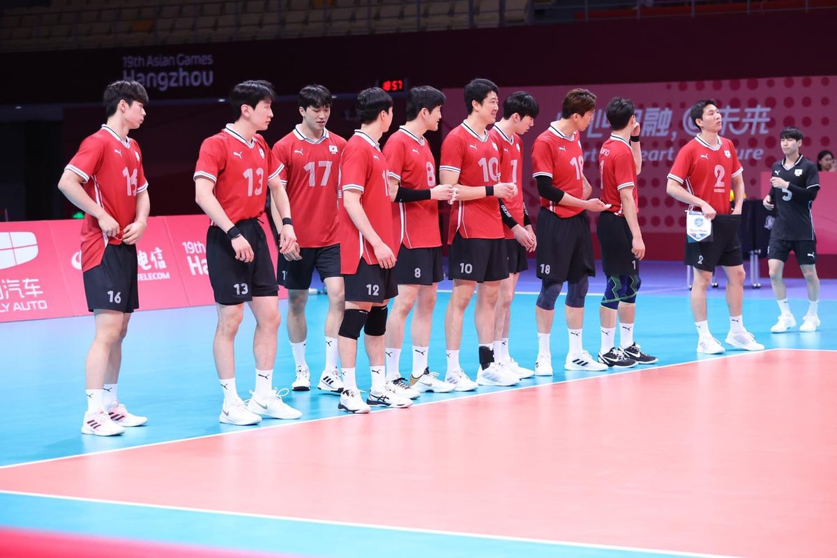 #AsianGames2022 Indonesia 2-3 Korea Selatan 27-29 | 25-19 | 19-25 | 25-21 | 8-15 Finish diposisi ke-8 #volleyball