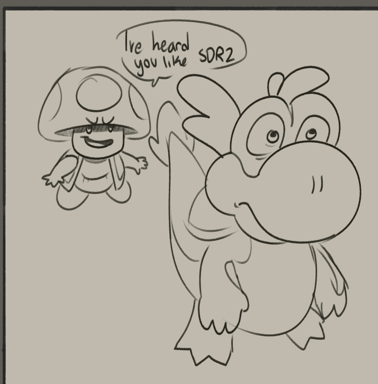 _nightynite's tweet photo. i just have a new toad oc i guess. gamer toad. also the first pic is in reference to my friend kyle who is insane and hilarious https://t.co/9zOqnBxM64