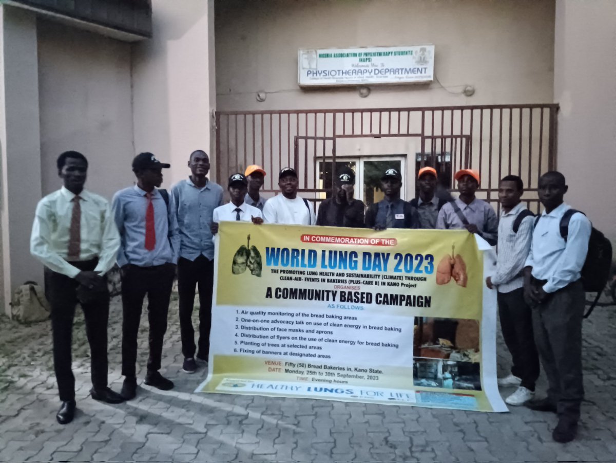 JibrilPT's tweet photo. Yesterday evening, I had the opportunity to organize a community based clean air promoting events (PLUSCARE B) aimed at getting local bread bakeries in Kano, Nigeria to utilize energy efficient means of powering their ovens. @EuropeanLung , #Cleanairgrants #HLfL https://t.co/txhpik4qzm