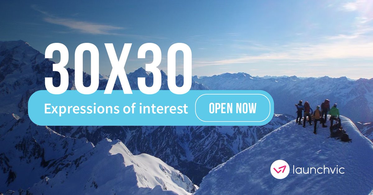 CALLOUT FOR VICTORIA’S NEXT WAVE OF UNICORNS📣🦄

Expressions of interest are open for 30X30, LaunchVic's executive education program hoping to create 30 tech unicorns by 2030.

EOIs close 31 October for the final cohort of the program this financial year: launchvic.org/programs/30x30/