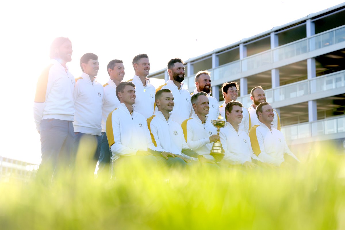 RyderCupEurope's tweet image. The class of 2023 🇪🇺🏆

#TeamEurope