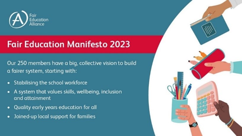 Inequality in education attainment is at the highest in a decade. Government must act now. A coalition of 250 UK institutions, @_theFEA call on decision makers to prioritise education in the next general election. #FairEdManifesto bit.ly/fair-education…