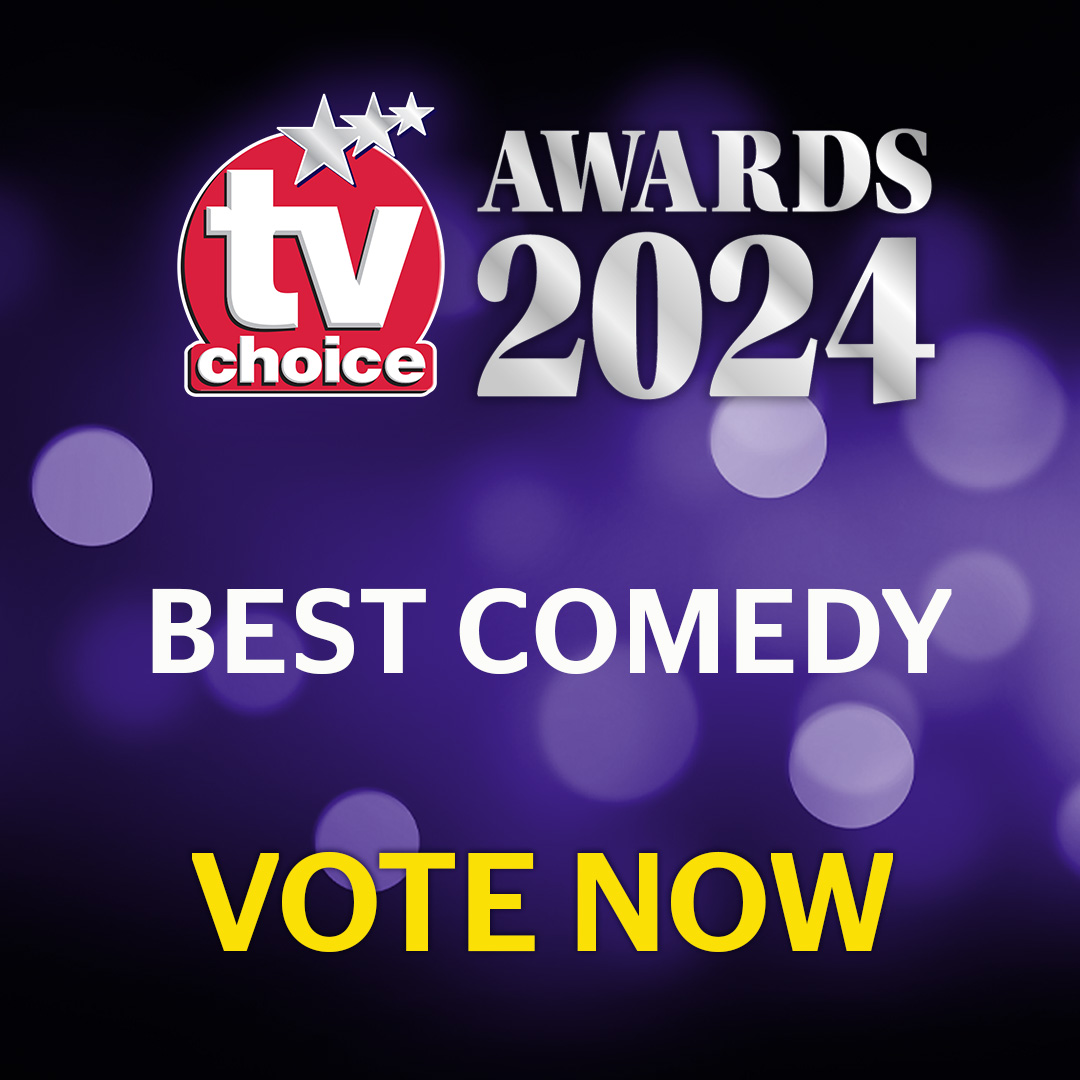 Which of the hilarious shows on our longlist will win BEST COMEDY SHOW? Vote now in the 2024 #tvchoiceawards at tvchoicemagazine.co.uk/vote