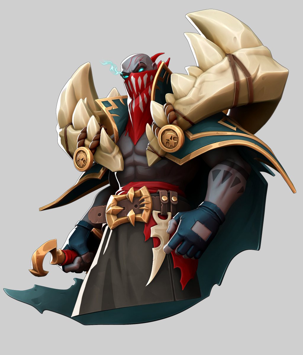 Thomas Lalande (@nomad_fr) on Twitter photo New bust for my little <a href="/LeagueOfLegends/">League of Legends</a> series by <a href="/riotgames/">Riot Games</a> <a href="/RiotGamesFrance/">Riot Games France</a>
Pyke, based on an amazing concept by <a href="/crownsforkings/">Zoe ✦</a>
More here : artstation.com/artwork/Ry69qr New bust for my little <a href="/LeagueOfLegends/">League of Legends</a> series by <a href="/riotgames/">Riot Games</a> <a href="/RiotGamesFrance/">Riot Games France</a>
Pyke, based on an amazing concept by <a href="/crownsforkings/">Zoe ✦</a>
More here : artstation.com/artwork/Ry69qr
