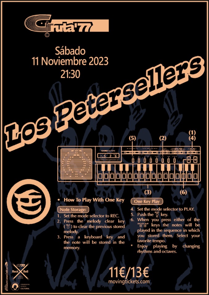 LPetersellers's tweet photo. #peterfan Ya tenemos #Concierto en #Madrid 
#11del11 en @gruta77madrid 

Ya puedes sacar la entrada en @movingtickets 

@ConciertosenMad @conciertosrockk 
#guateque

https://t.co/q4ewIr7ltO https://t.co/llbSK6YJzY