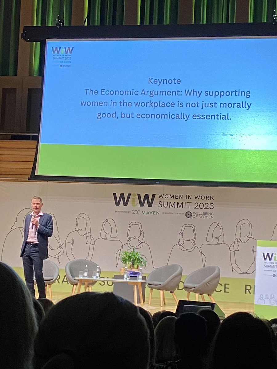 If the UK were to eradicate the gender pay gap, the UK’s economy would grow by £6 trillion per Ian Elliot of PWC.  Equality benefits all stakeholders, and helps achieve and grow the bottom line. #womeninworksummit2023